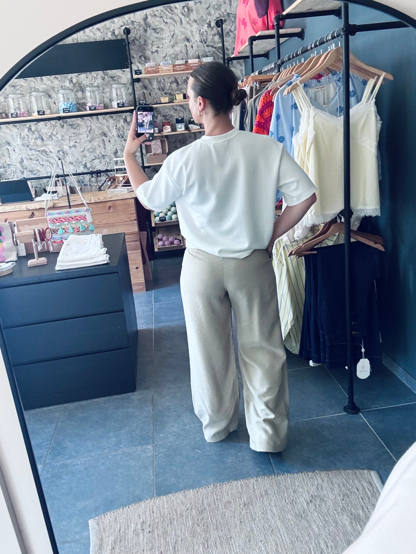 PANTALON LOUISON - BEIGE