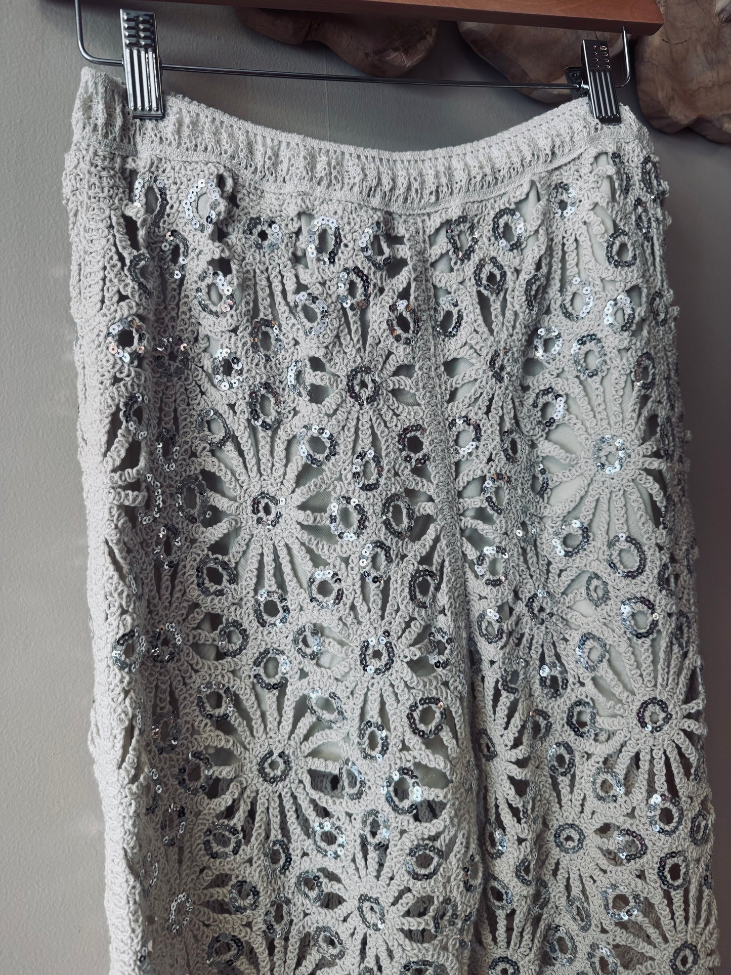 PANTALON RYO - BEIGE CROCHET