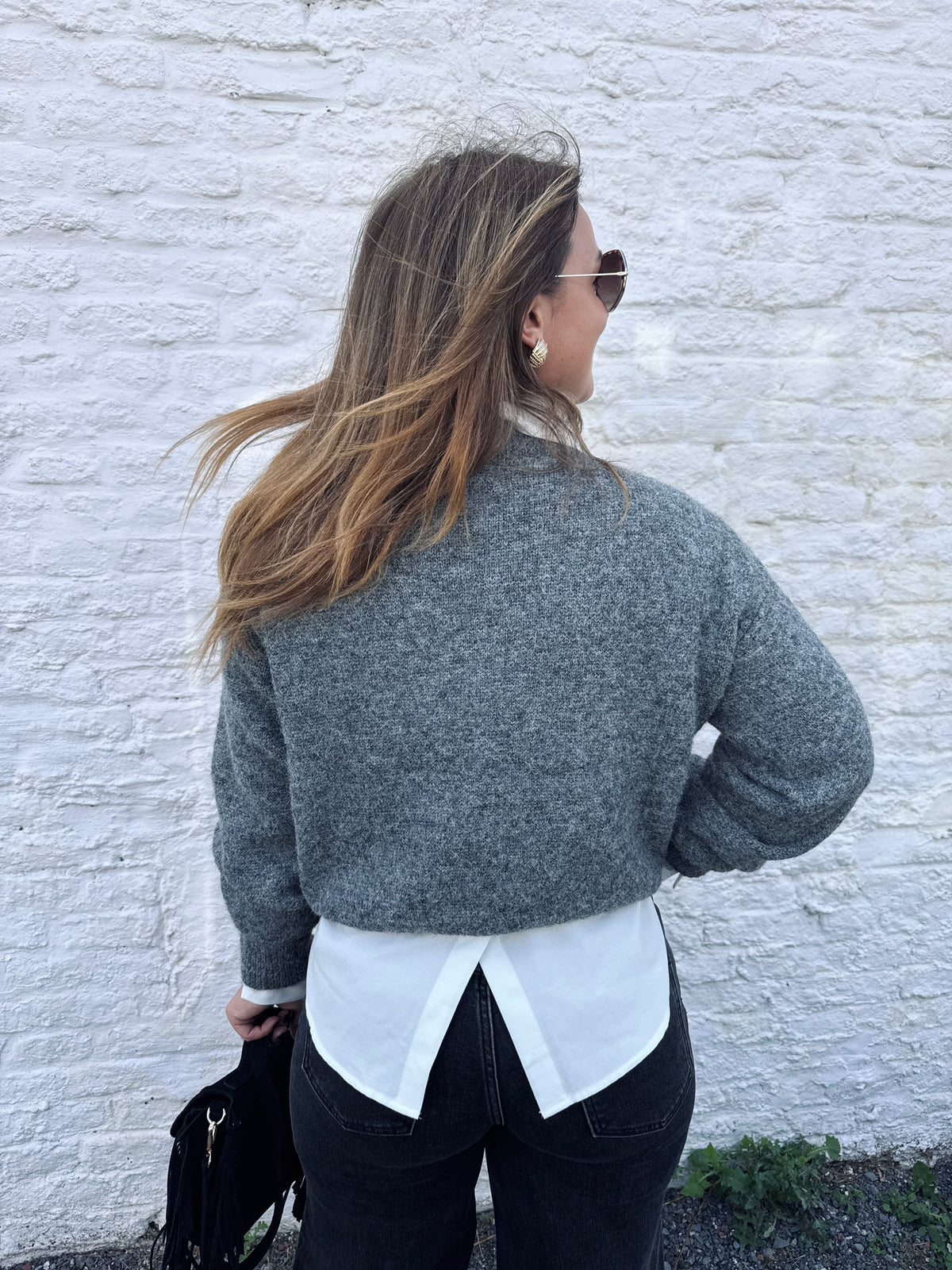 PULL CHLOÉ - Gris