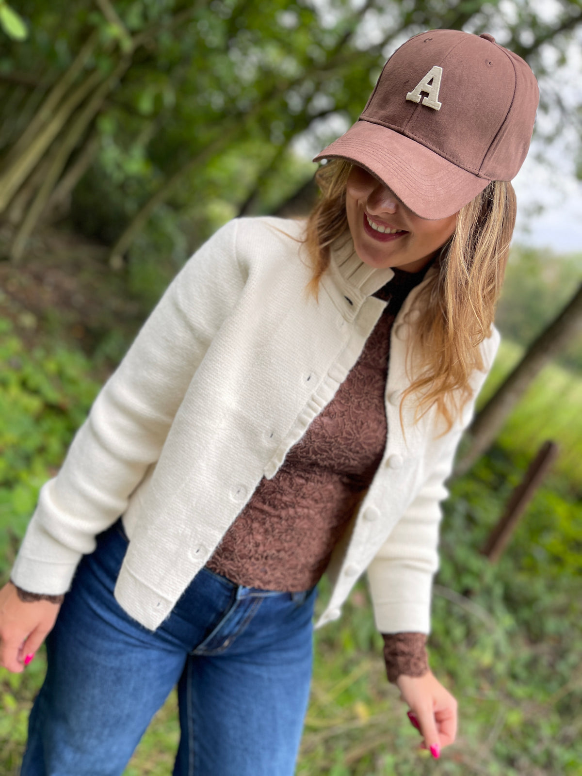 CASQUETTE JOY - Marron