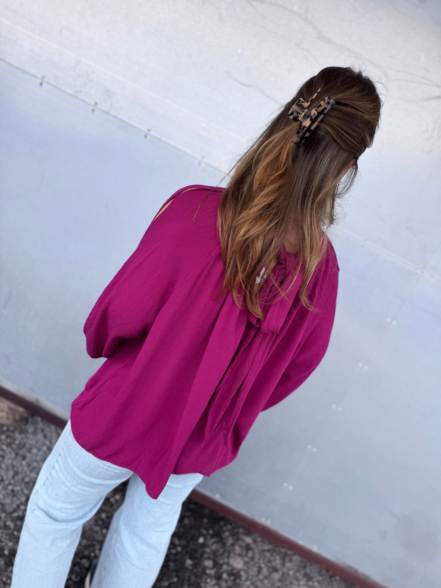 BLOUSE ANA - Blouse violet