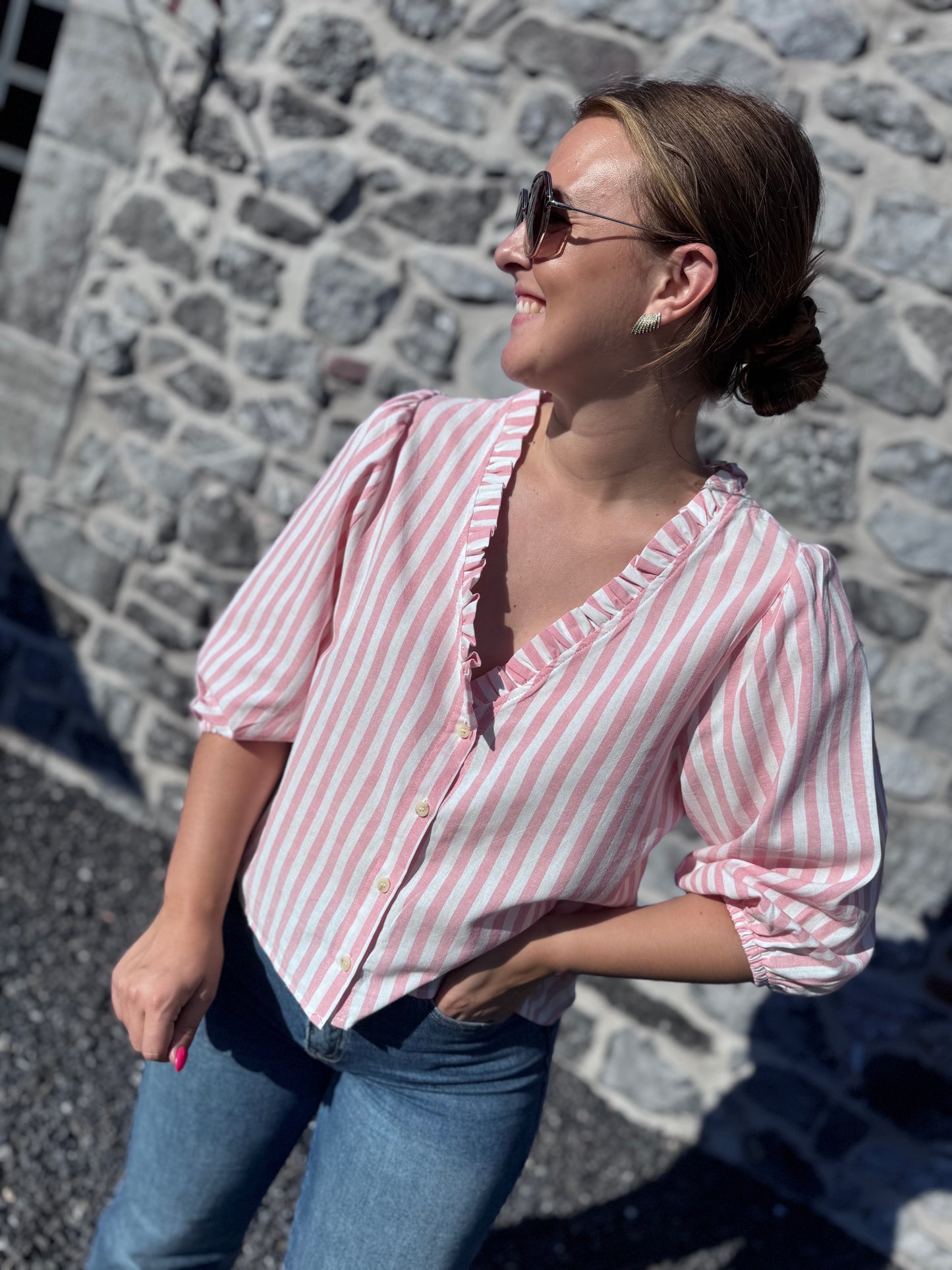 BLOUSE MAELLA - ROSE