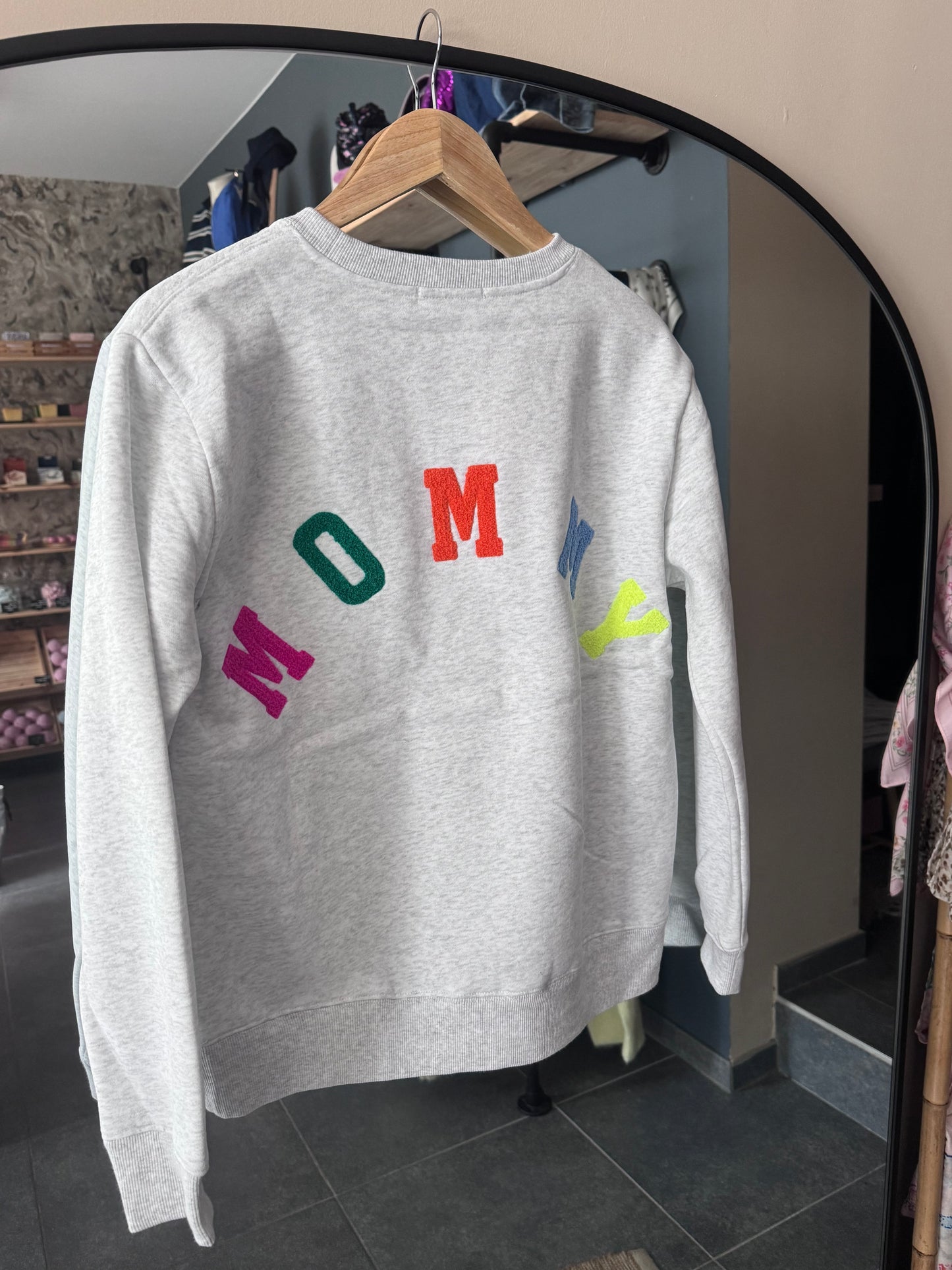 SWEAT MOMMY - GRIS