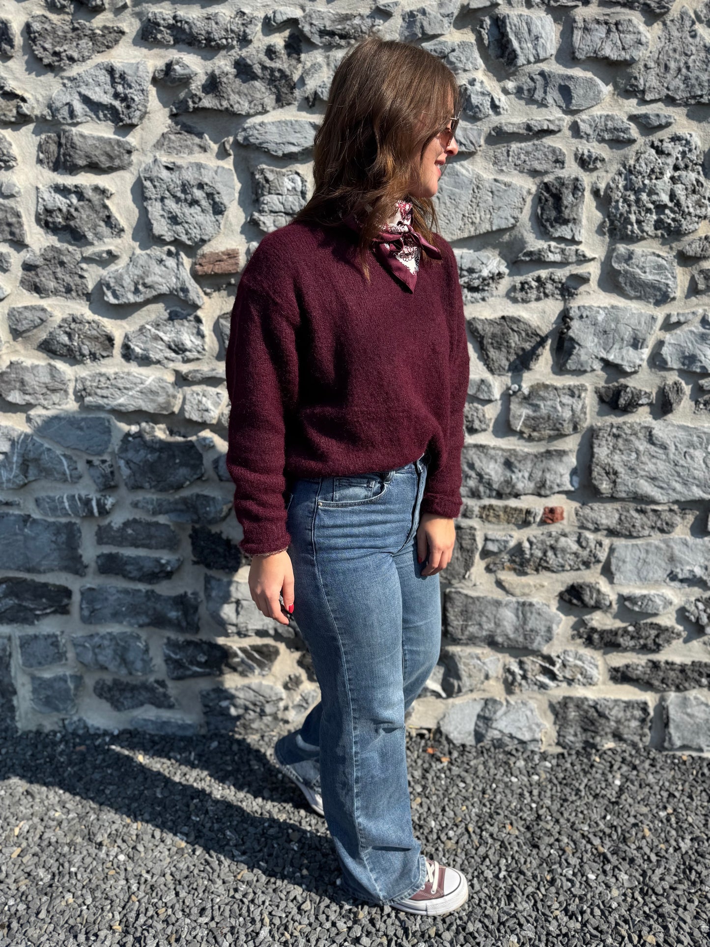 Pull Lyo bordeaux