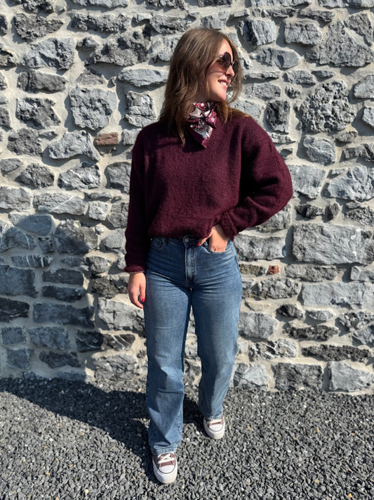 Pull Lyo bordeaux