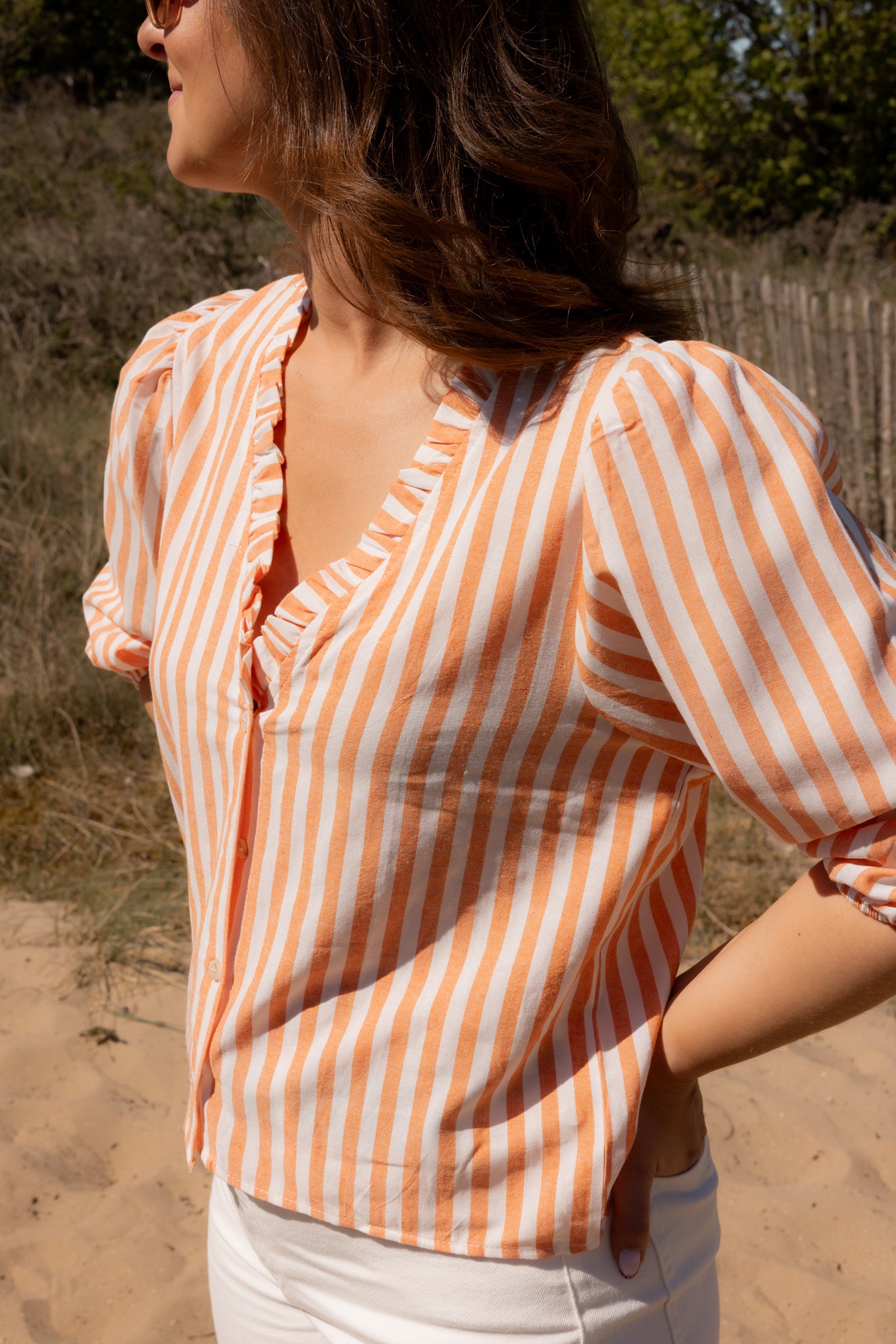 BLOUSE MAELLA - ORANGE