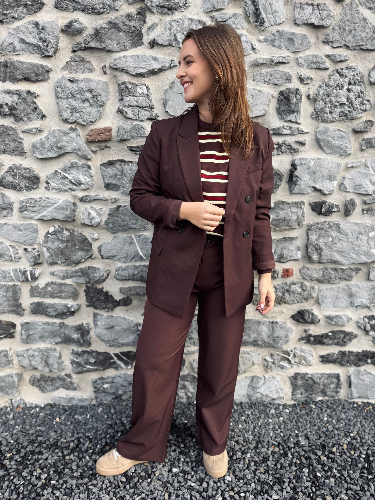 Blazer Aubane chocolat