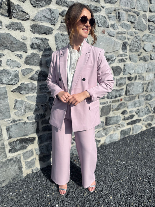 Pantalon Aubane rose