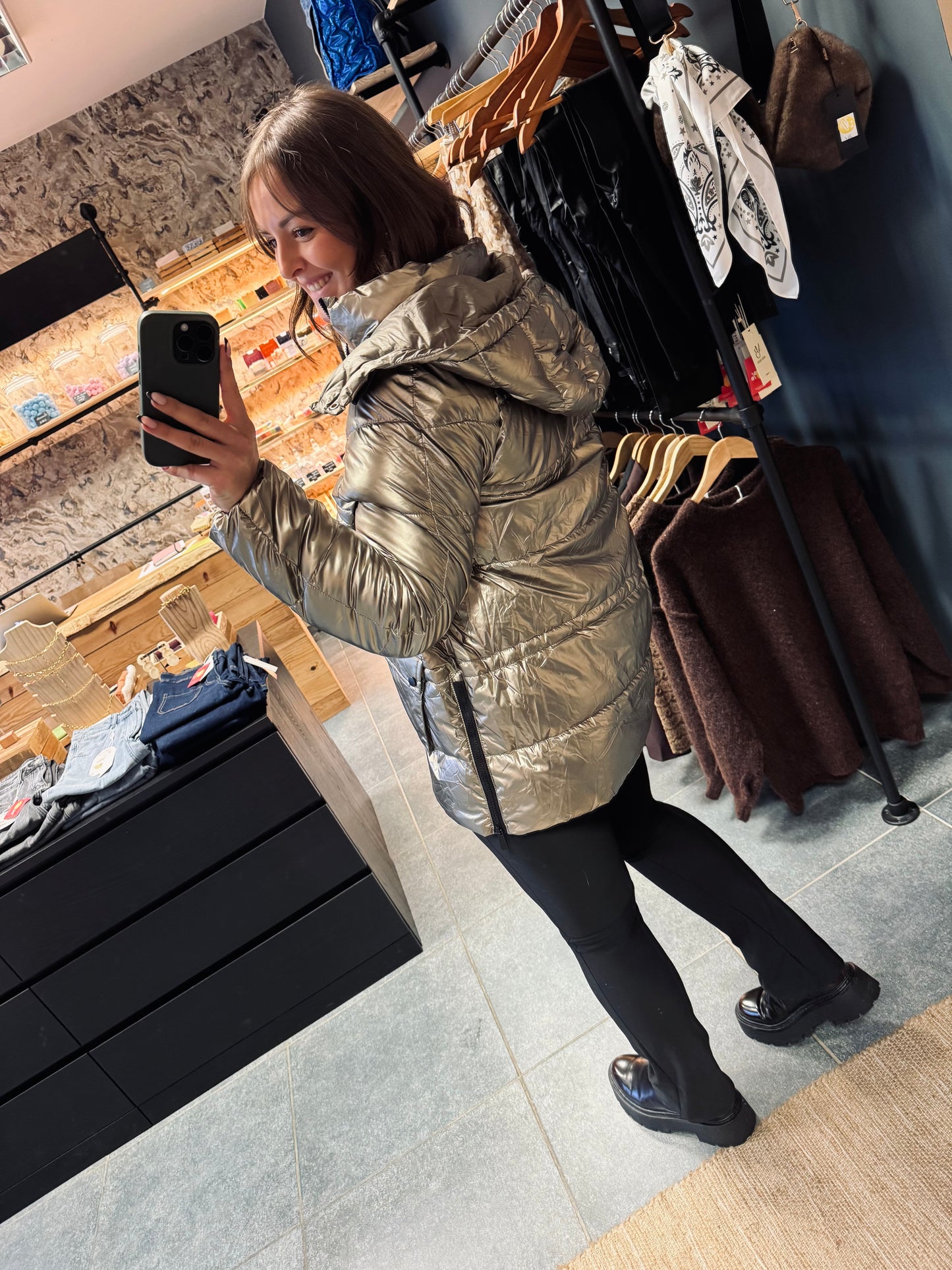 Doudoune Lénie - Bronze