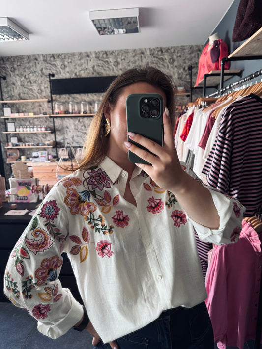 CHEMISE OLIVIA - BLANC