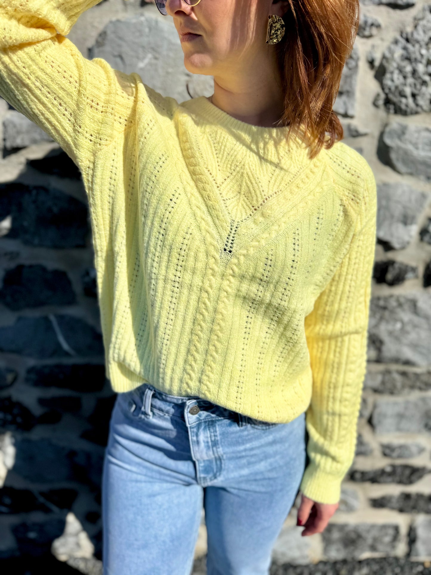 Pull Milo jaune