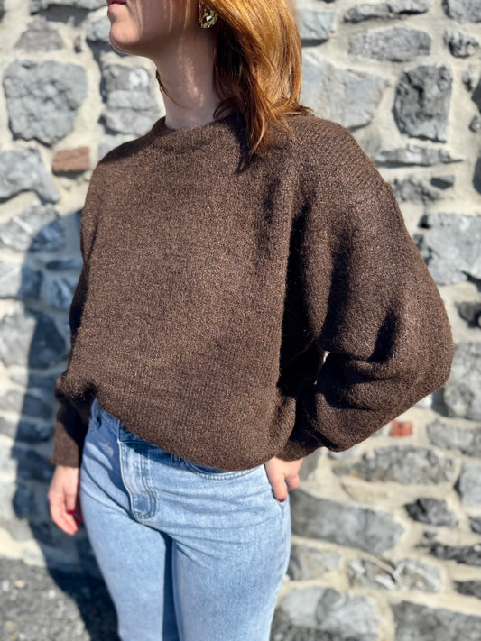 Pull Lyo marron