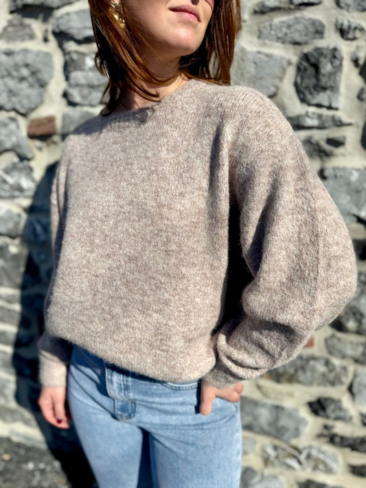 Pull Lyo taupe