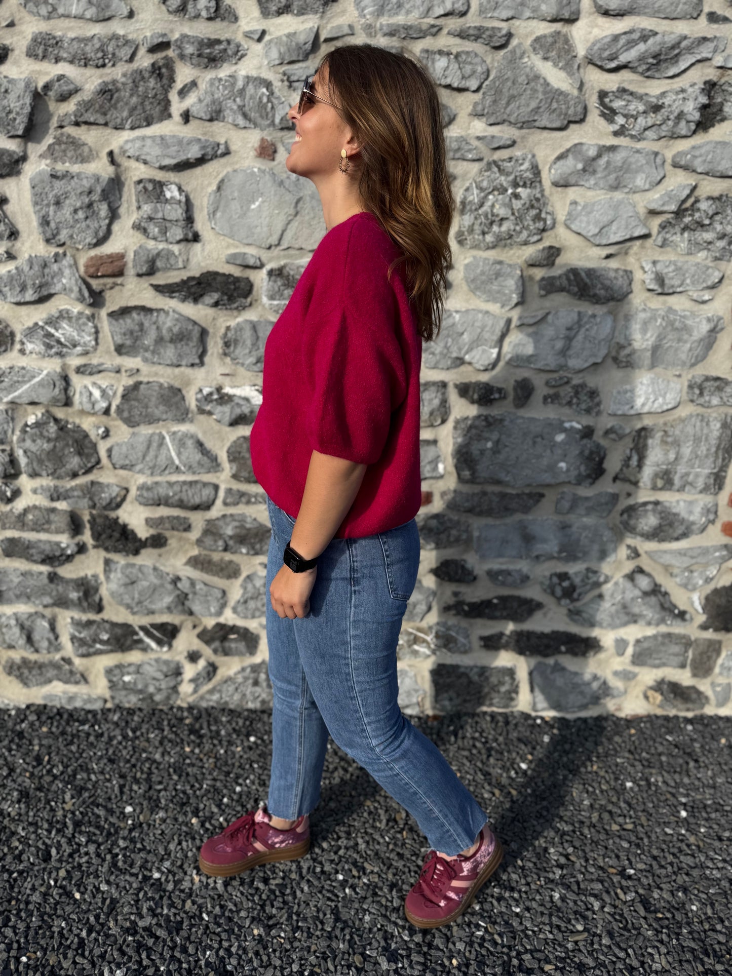 Pull Livia fuchsia
