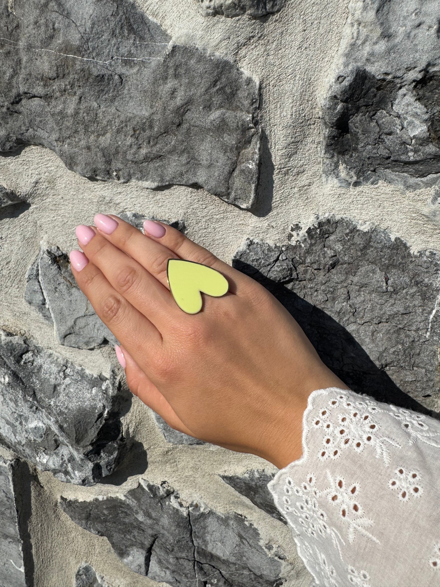 Bague Lizy verte