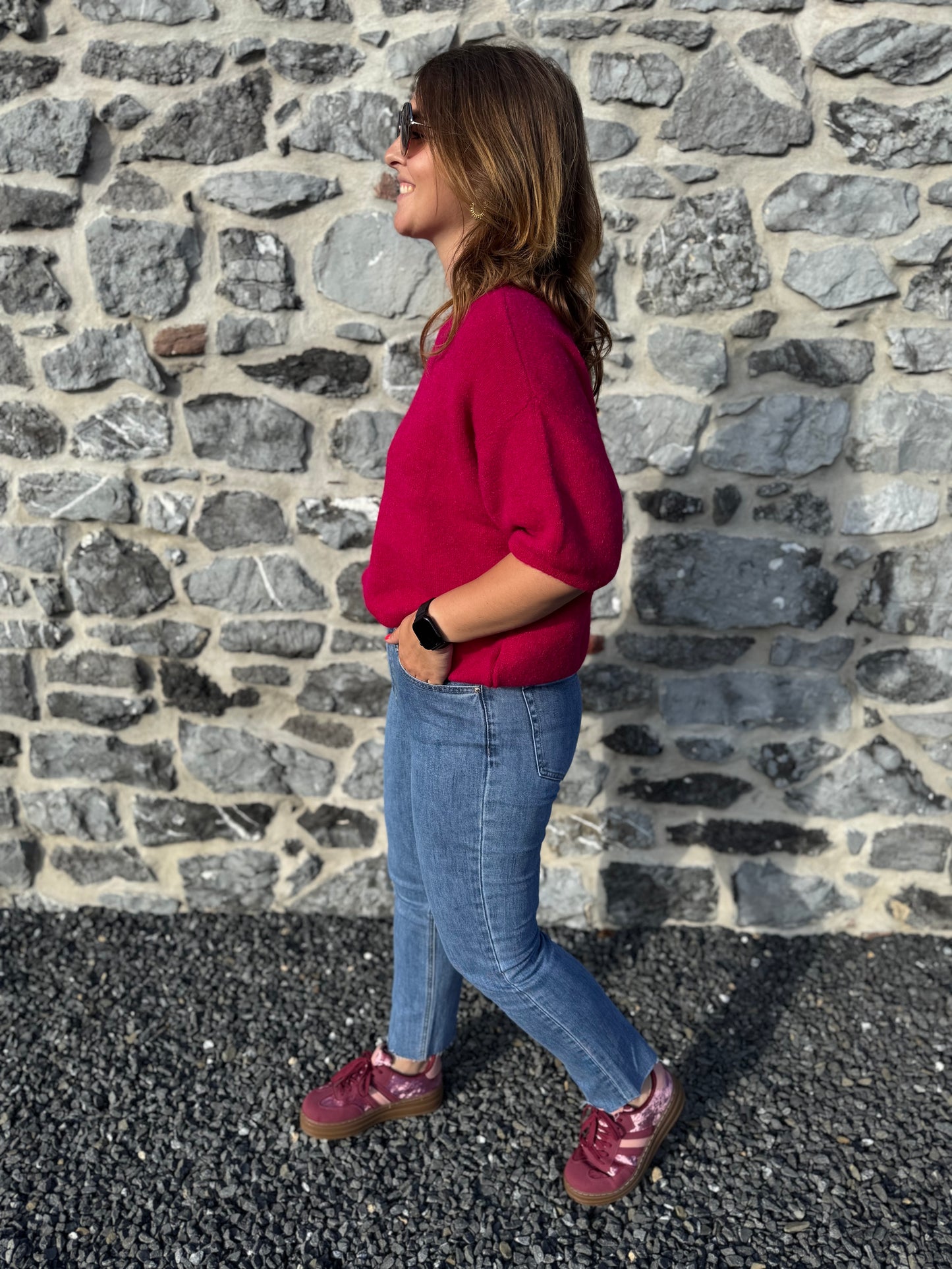 Pull Livia fuchsia