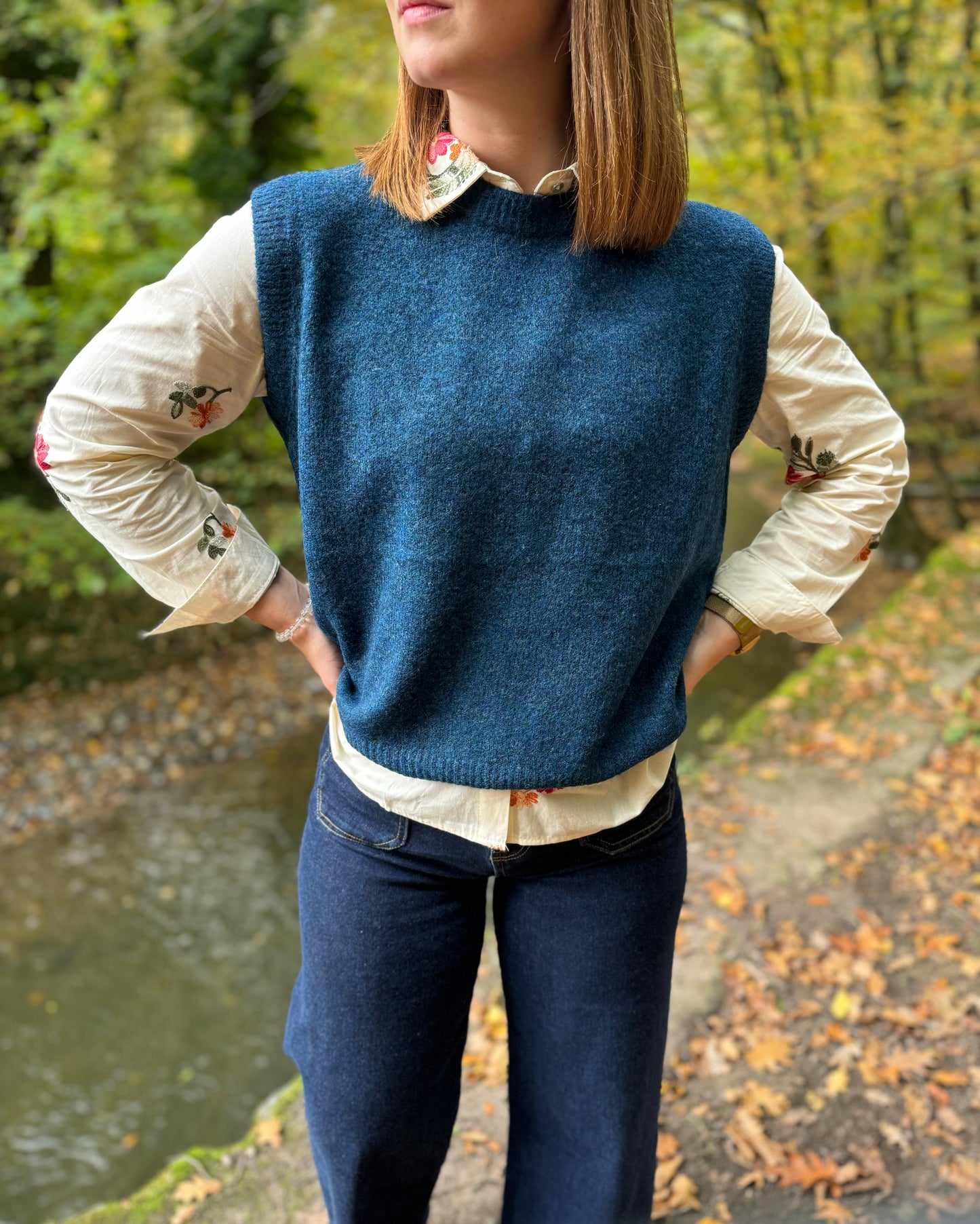 Pull Blue sans manche