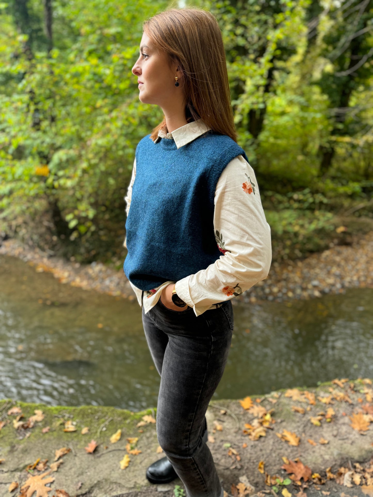 Pull Blue sans manche