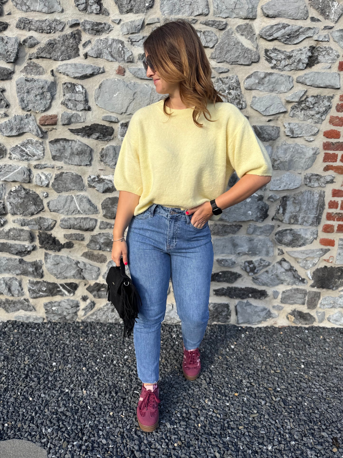 Pull Livia jaune