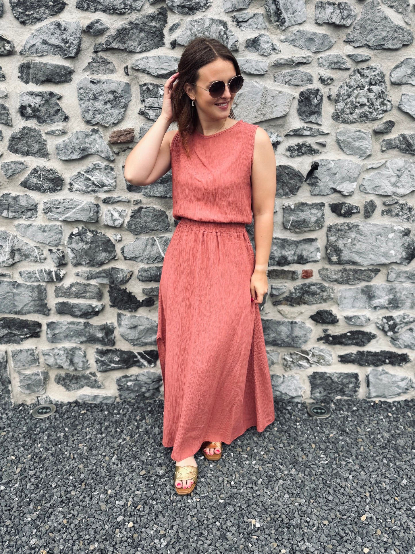 Ensemble Noa terracotta