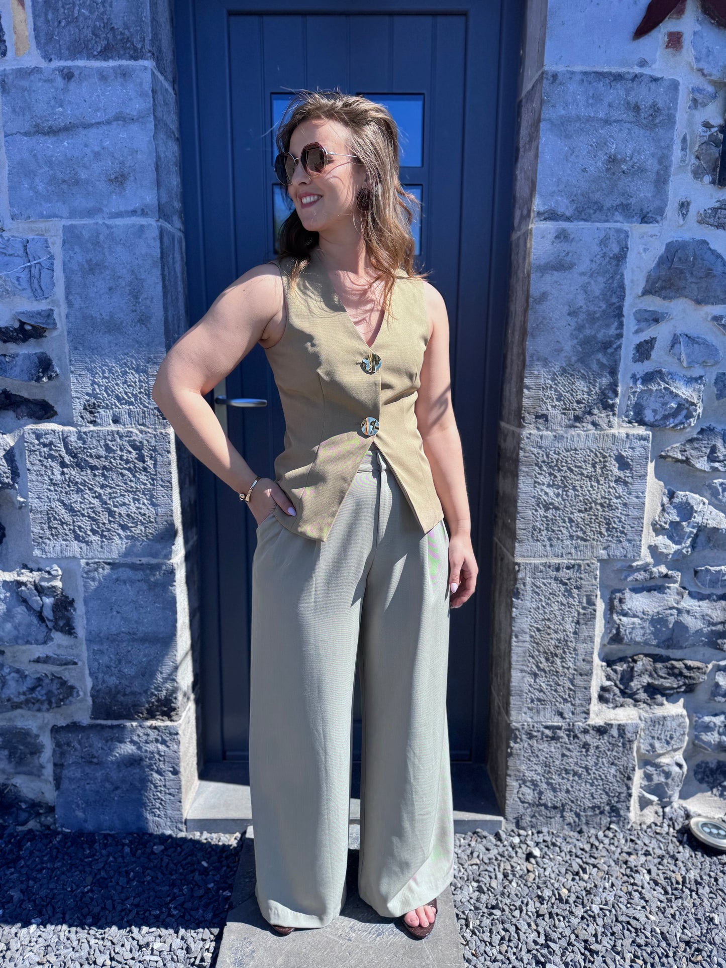 PANTALON THEO - TAUPE