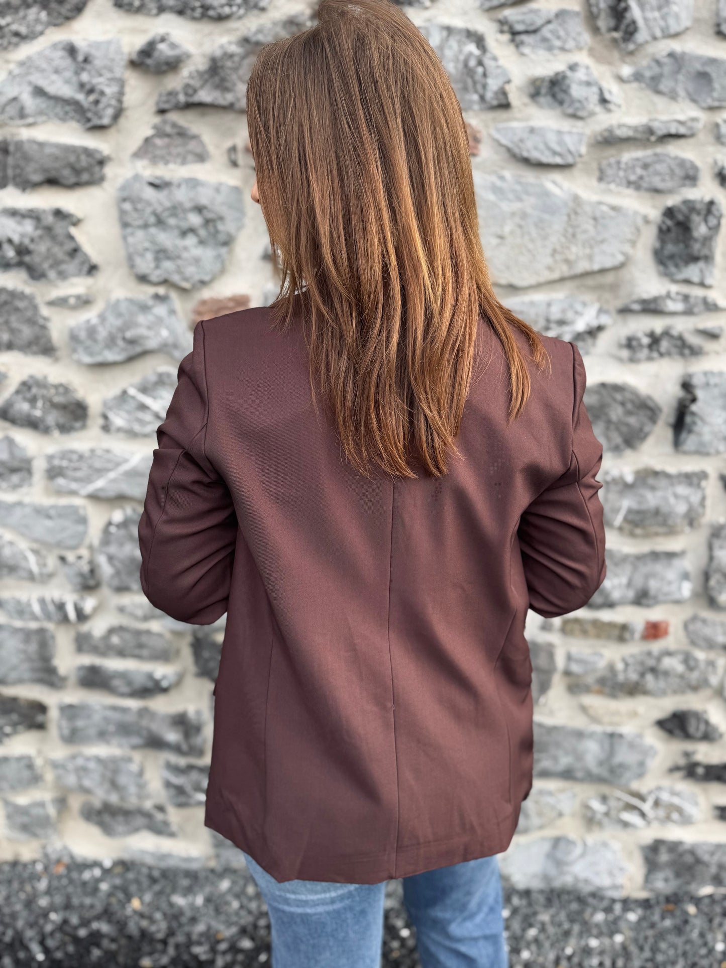 Blazer Aubane chocolat