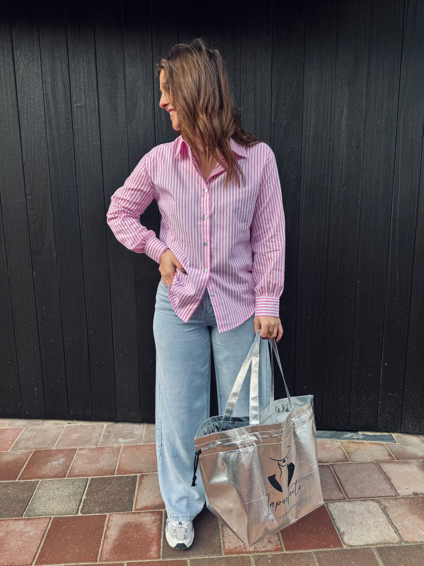 CHEMISE AGATHE - ROSE