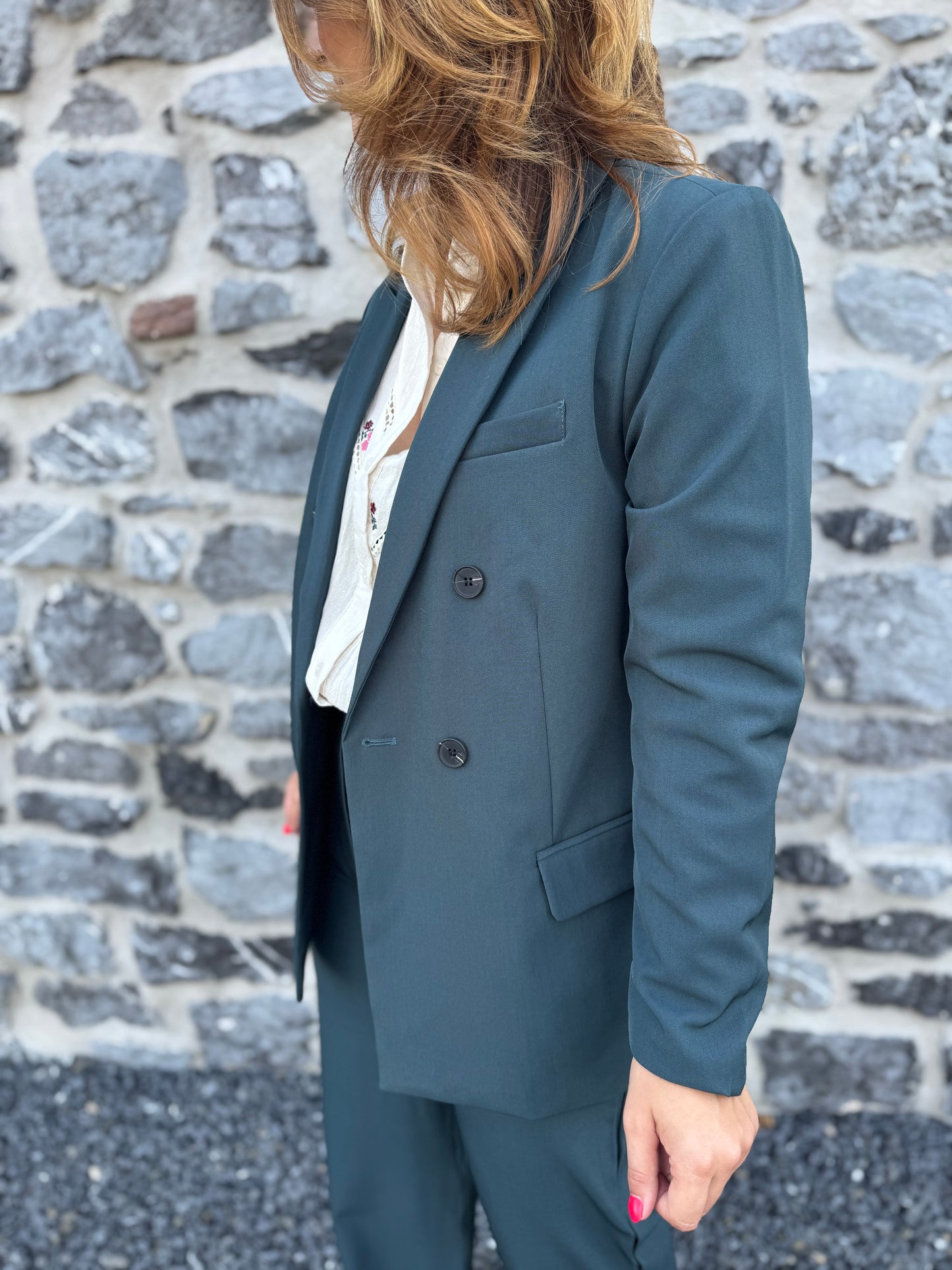 Blazer Aubane vert sapin