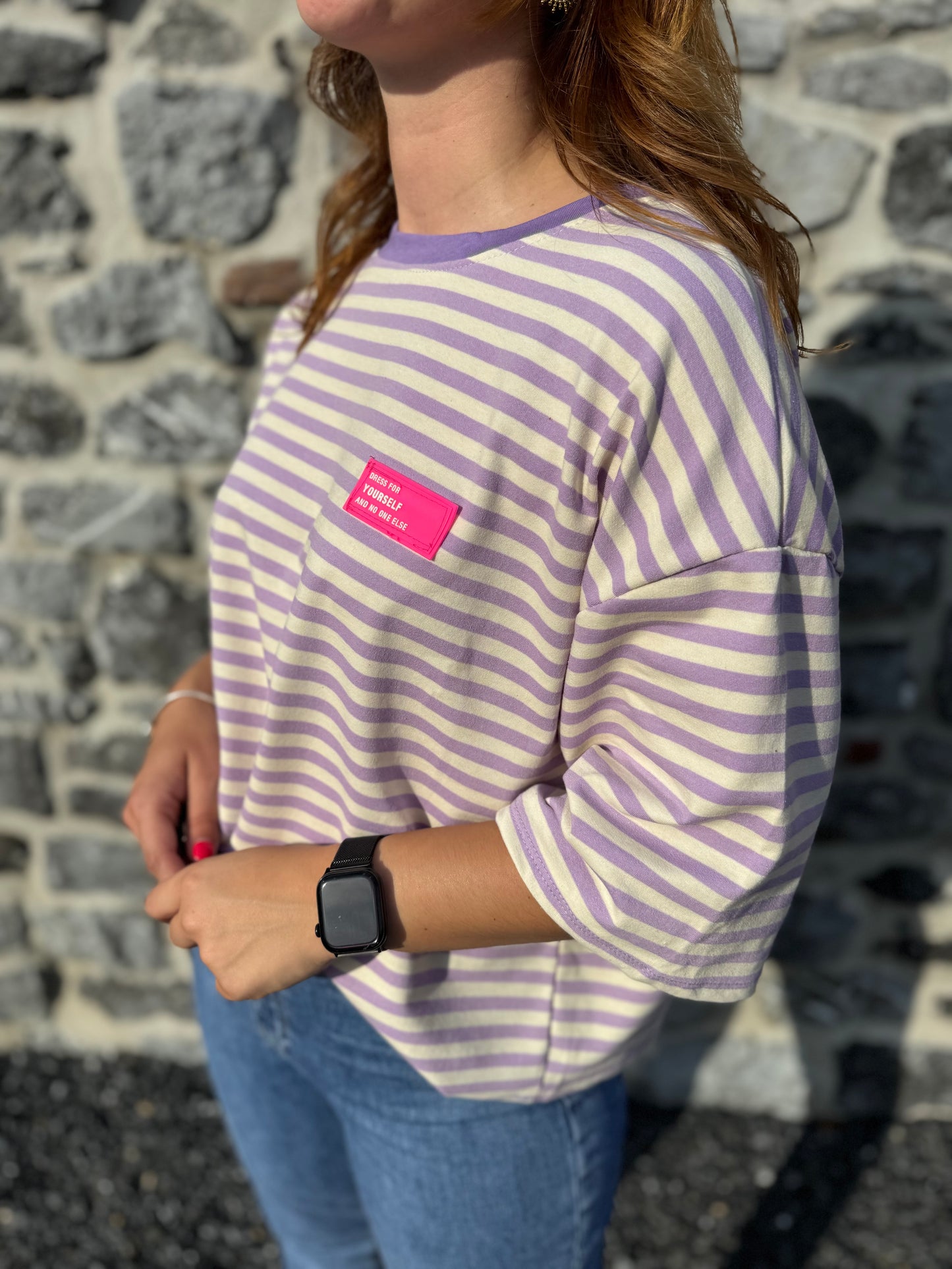 T-shirt Cléa lilas