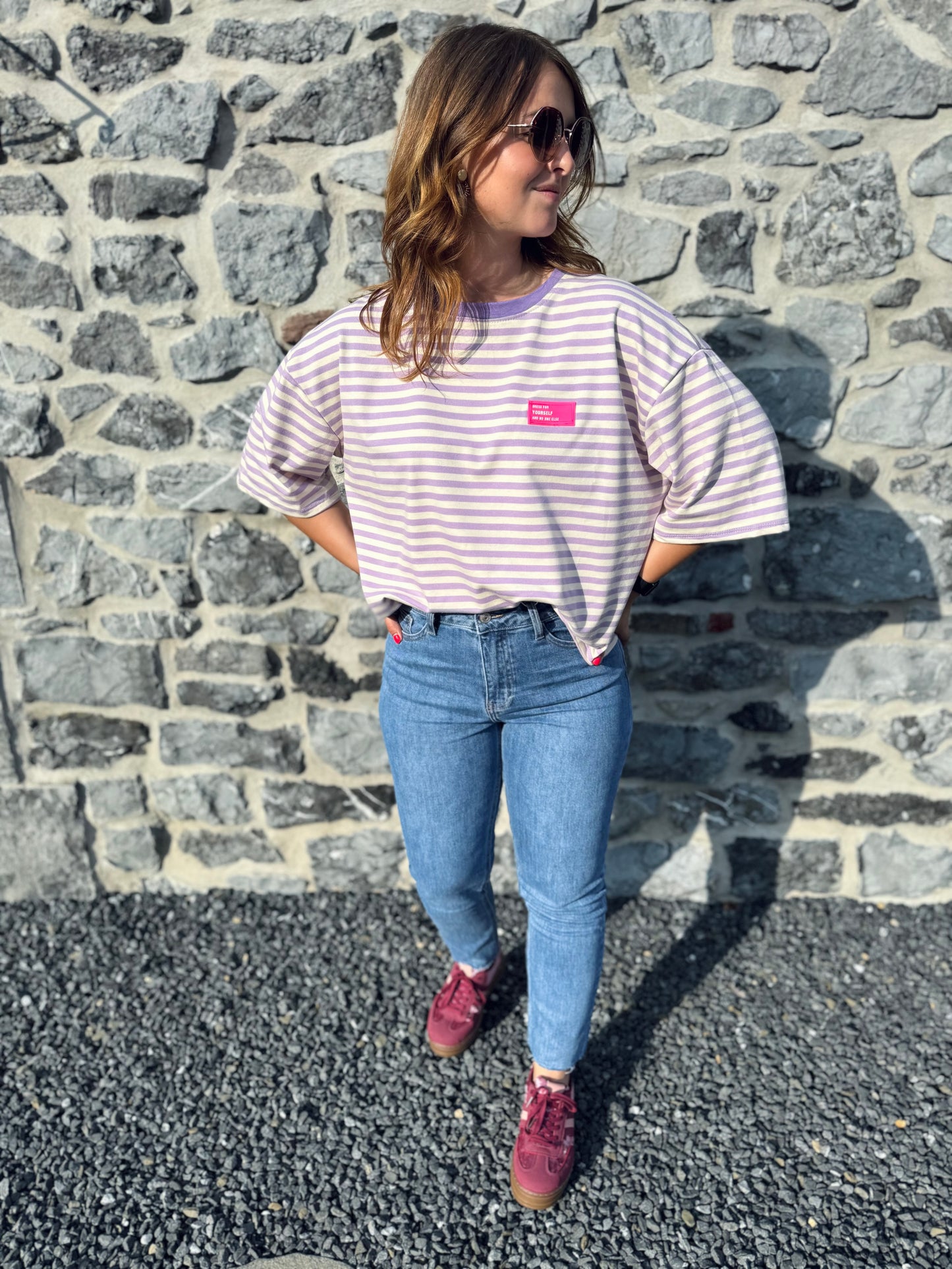 T-shirt Cléa lilas