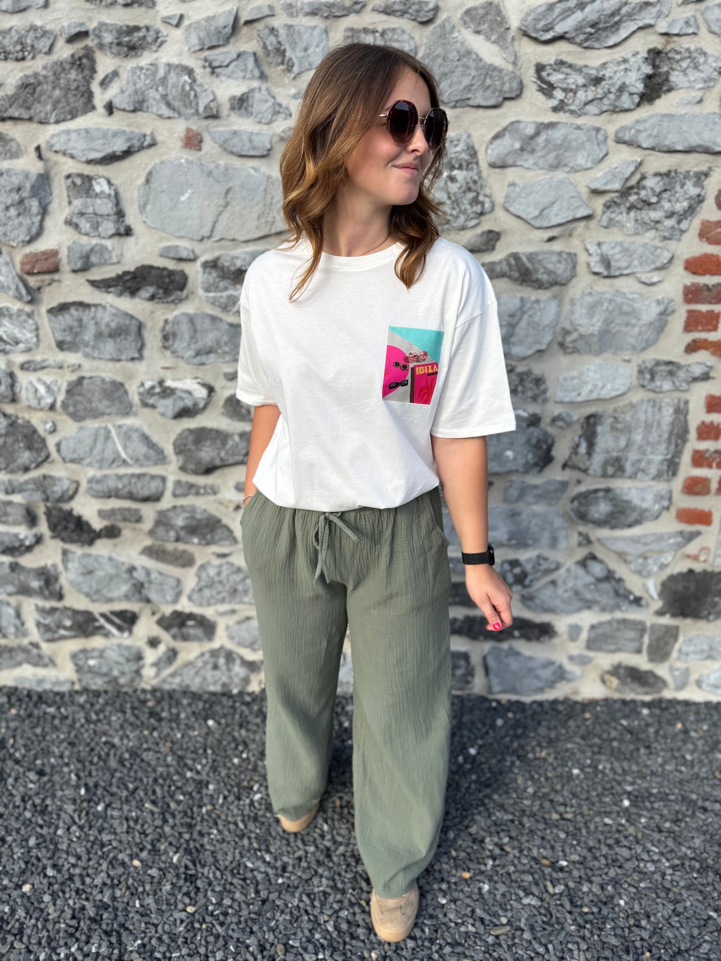 Pantalon Victor kaki