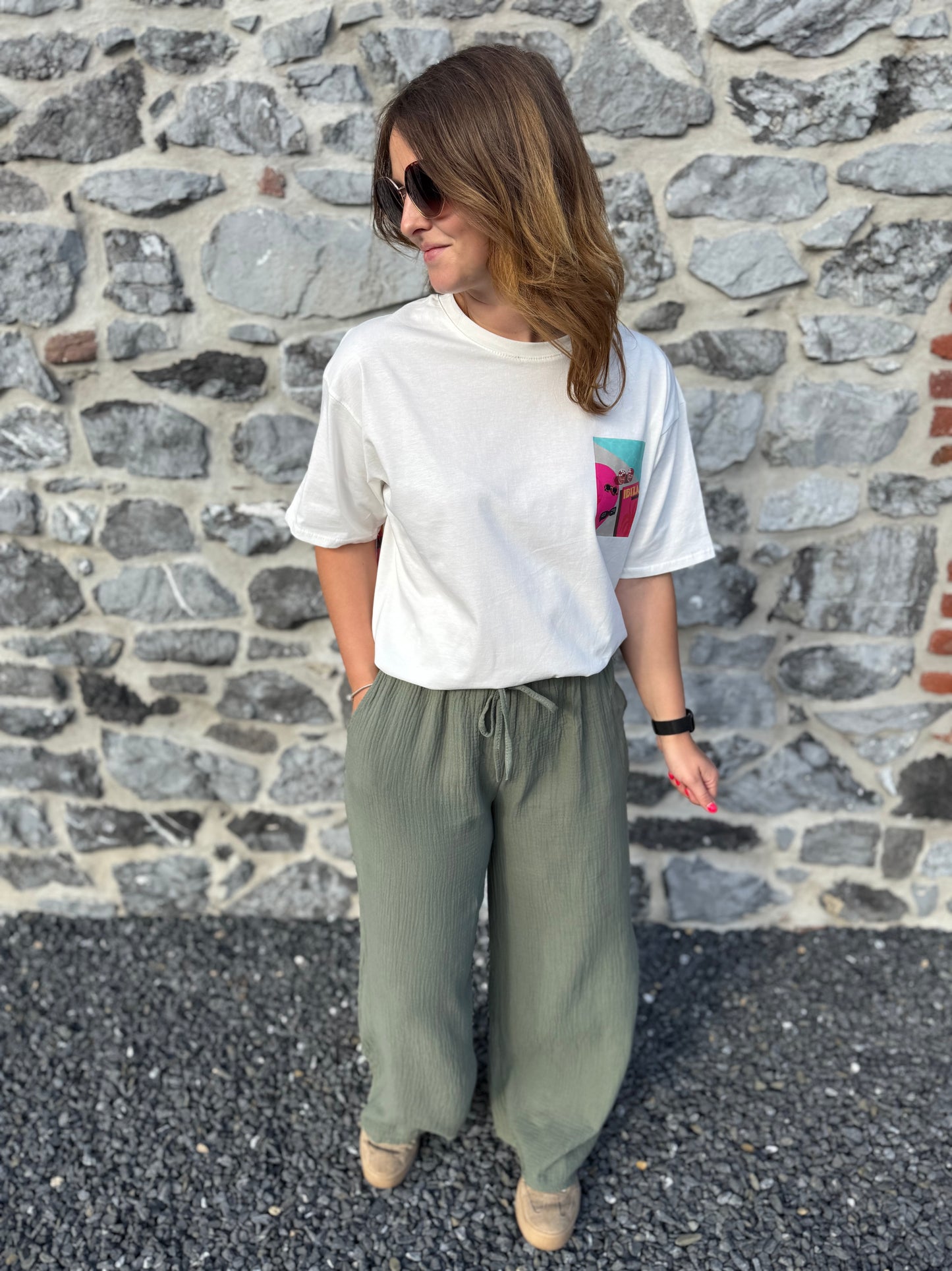 Pantalon Victor kaki