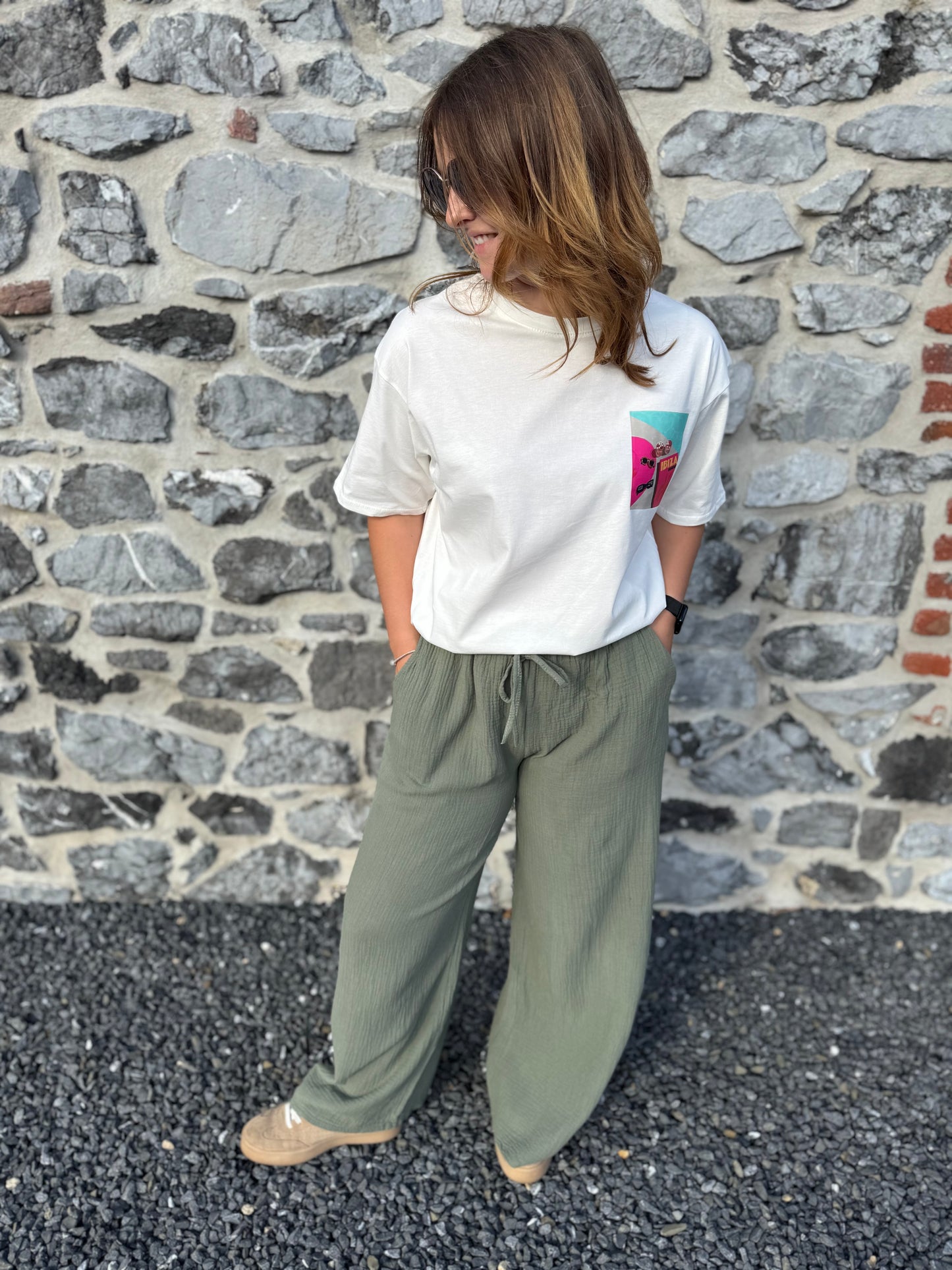 Pantalon Victor kaki