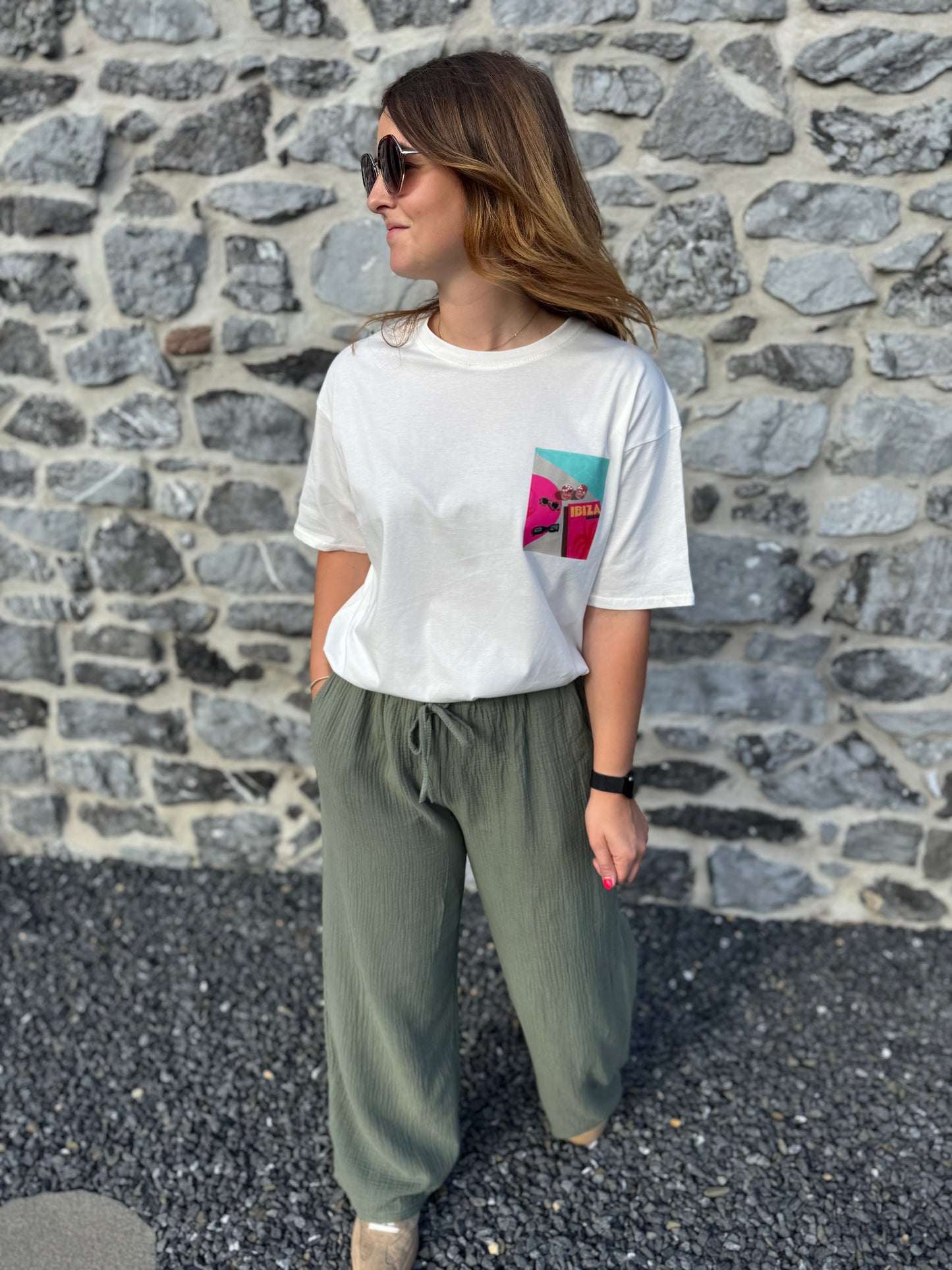 Pantalon Victor kaki