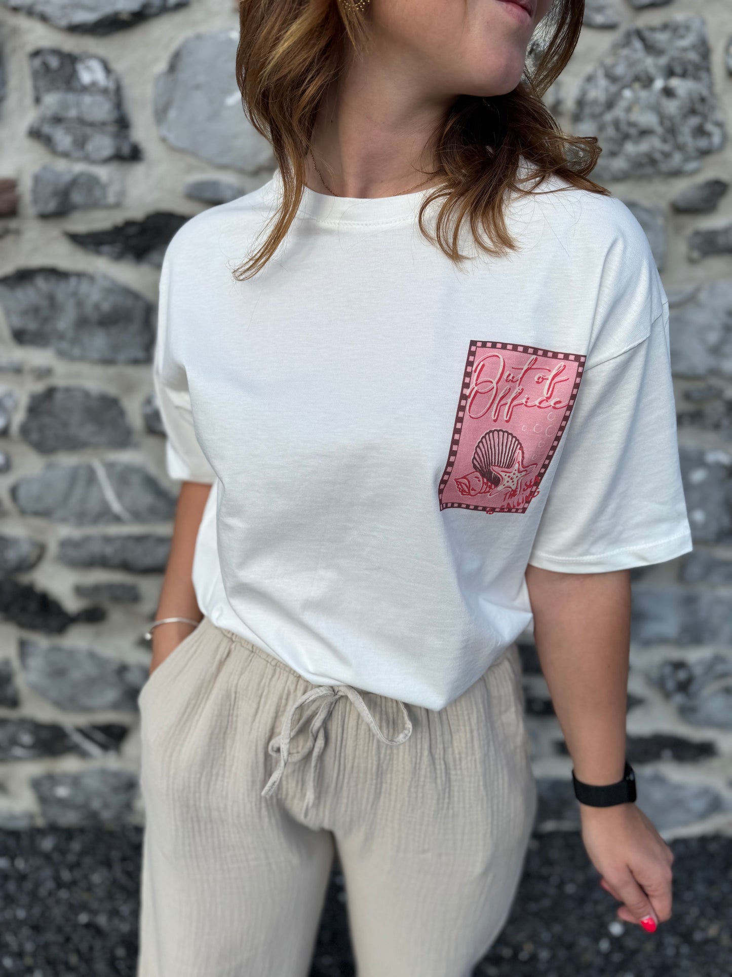 T-shirt Coquillage