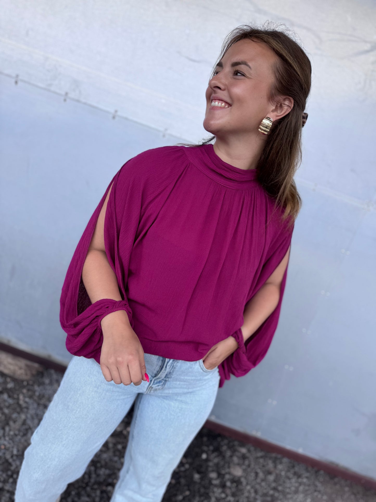 BLOUSE ANA - Blouse violet