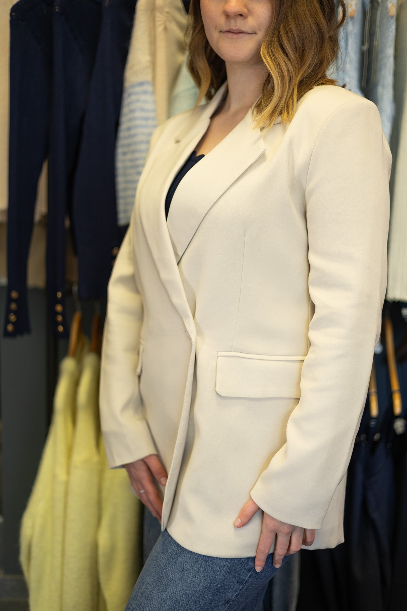 BLAZER ELINA - BEIGE