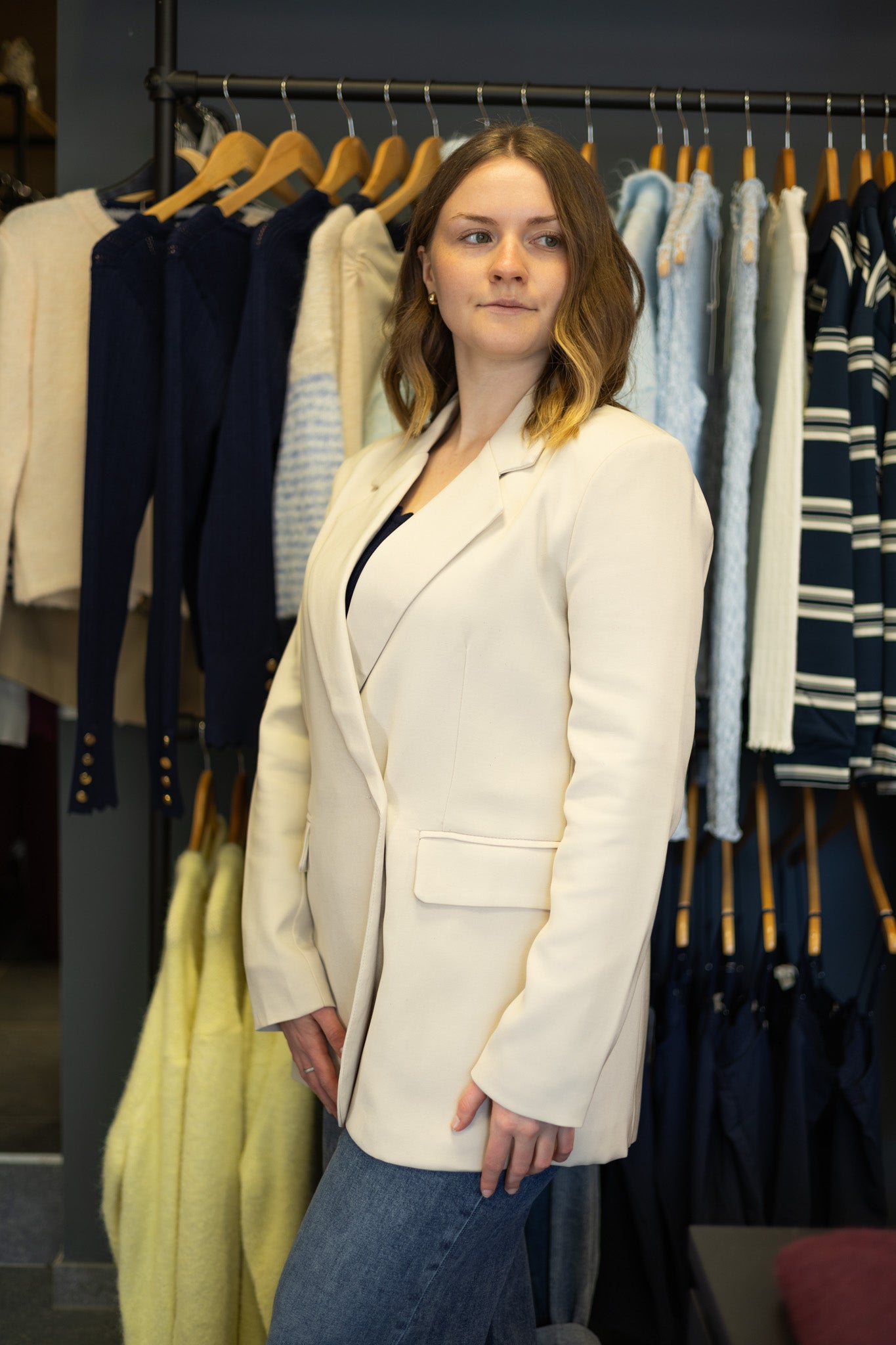 BLAZER ELINA - BEIGE
