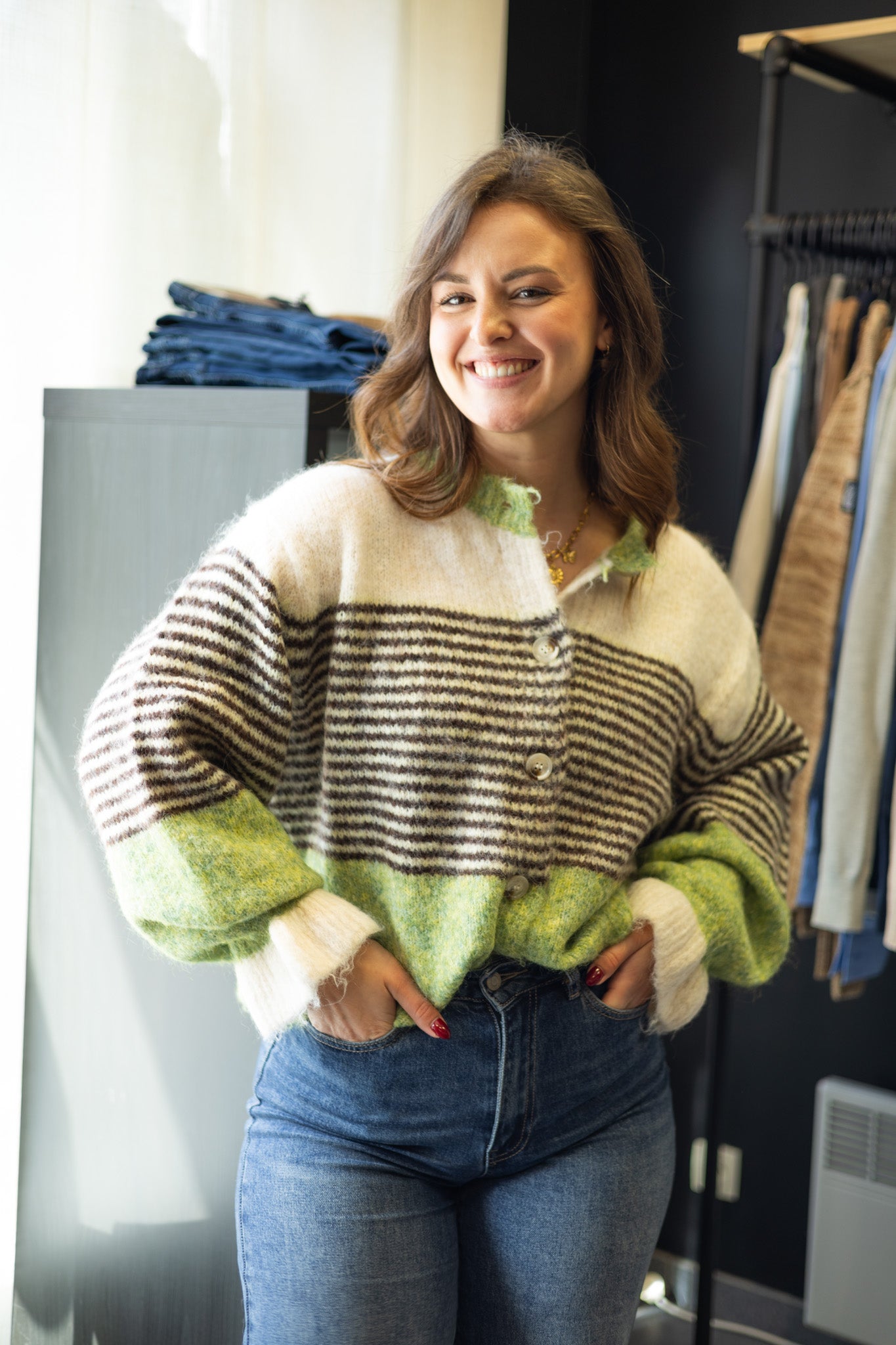GILET LENI - VERT