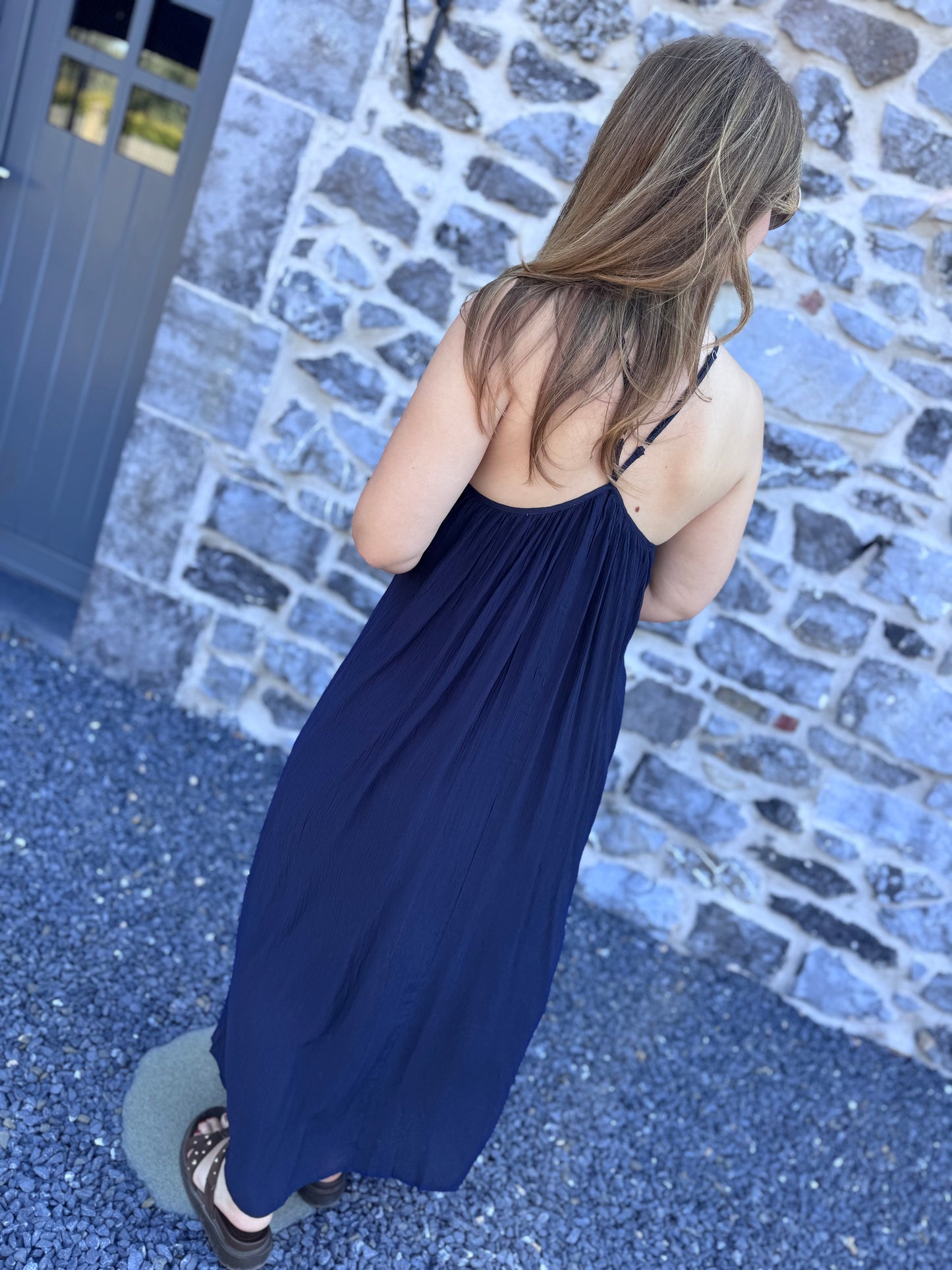 ROBE LANA - BLEU