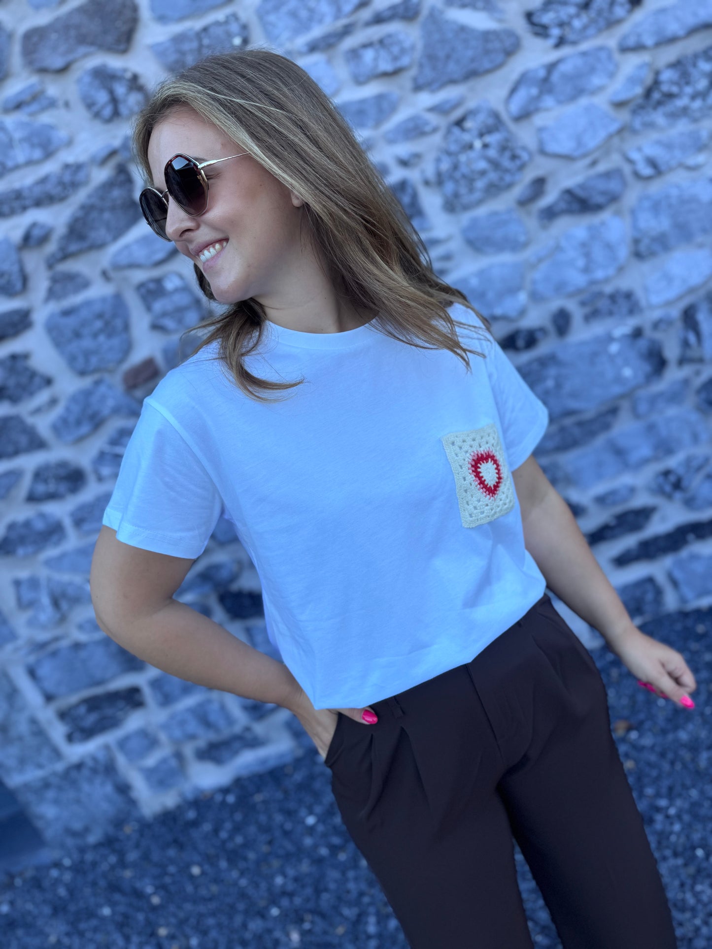 T-SHIRT MARTA - BLANC