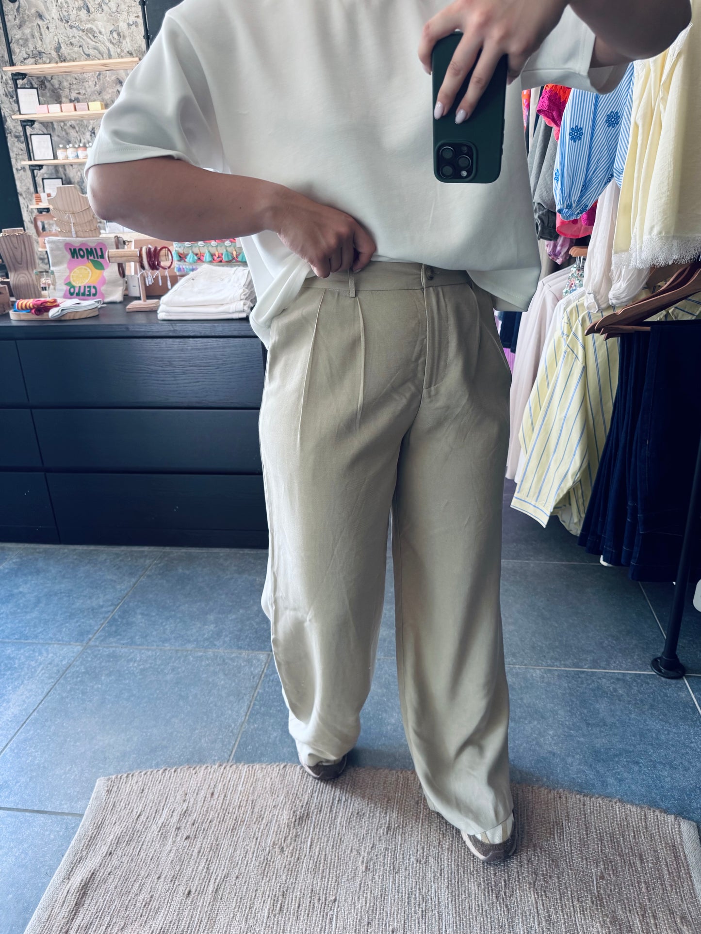 PANTALON LOUISON - BEIGE