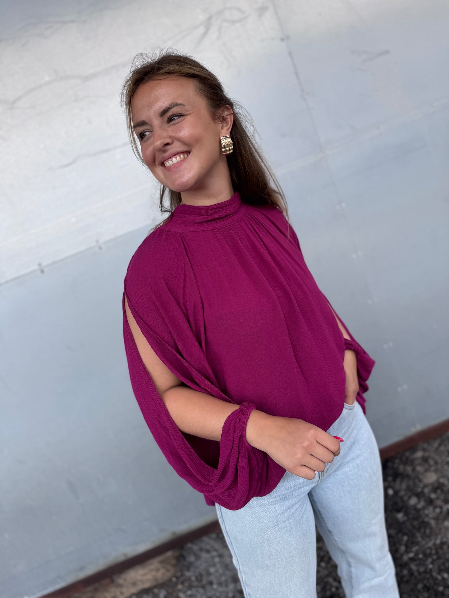 BLOUSE ANA - Blouse violet
