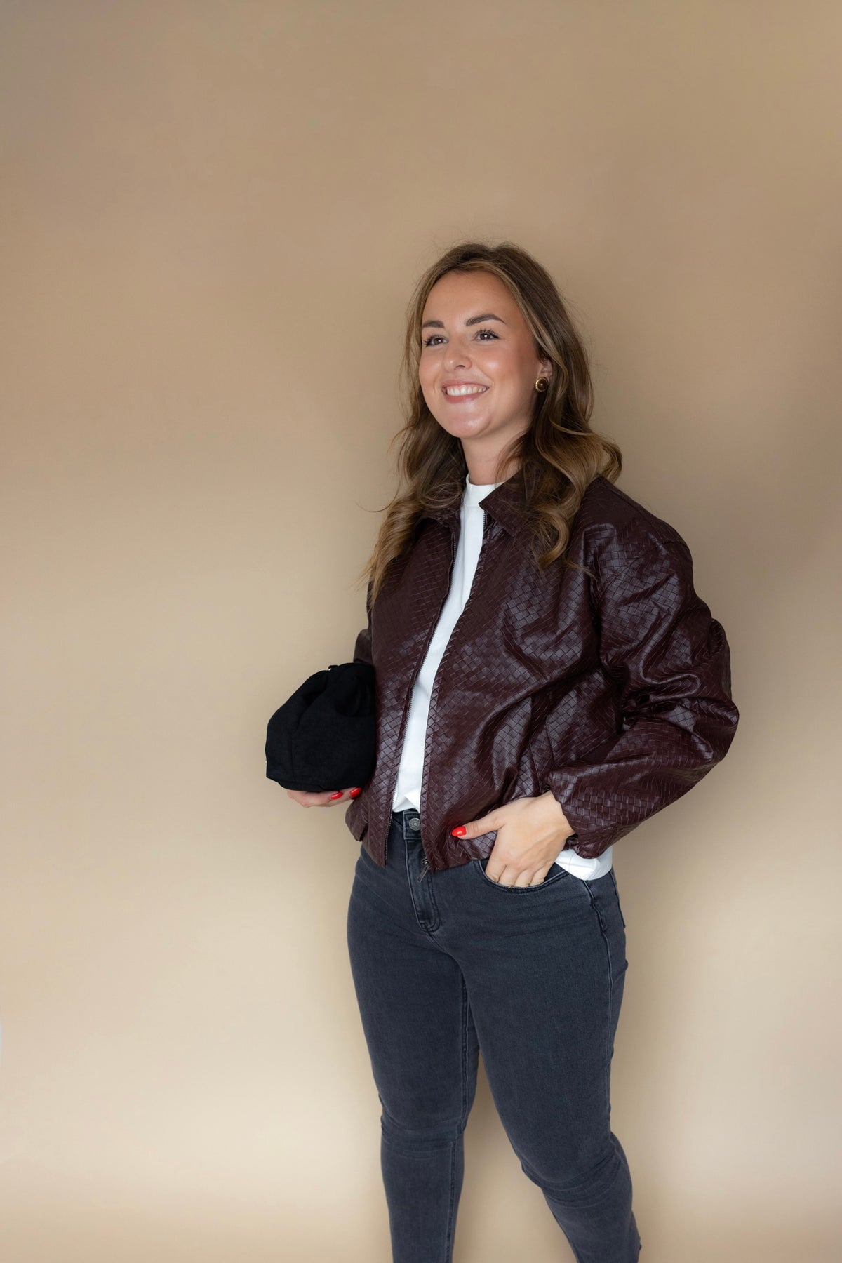 VESTE LYSON - Bordeaux