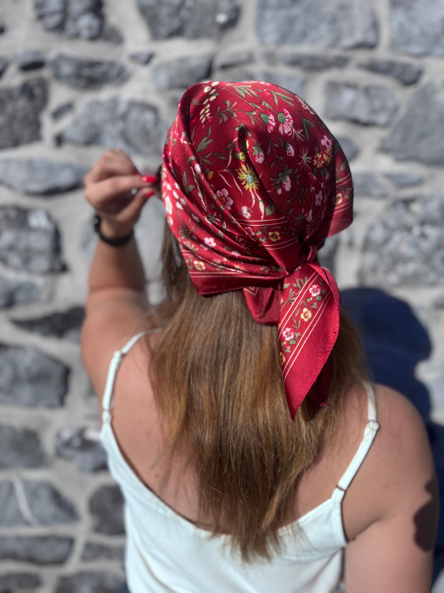FOULARD NINON - ROUGE