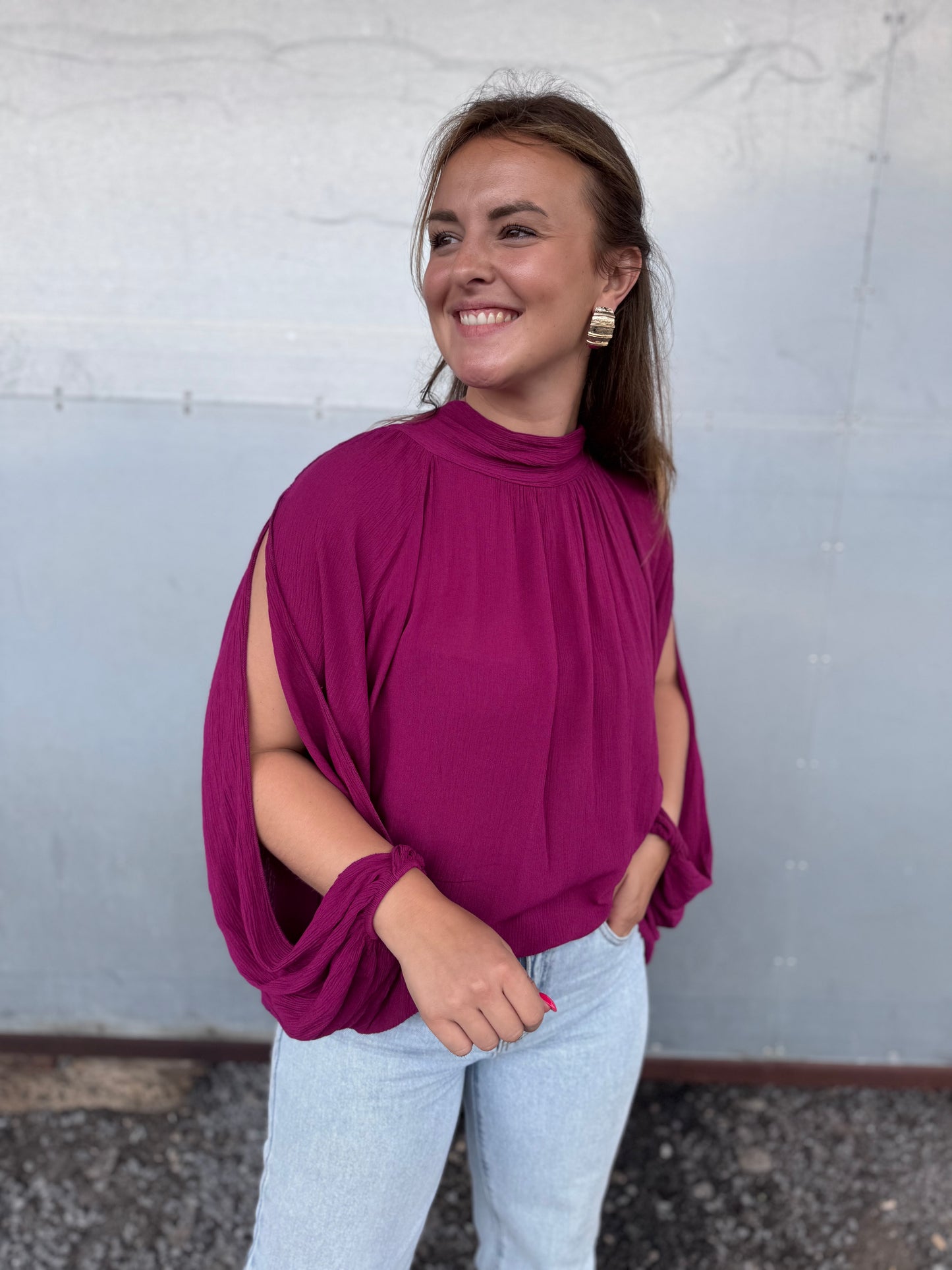 BLOUSE ANA - Blouse violet