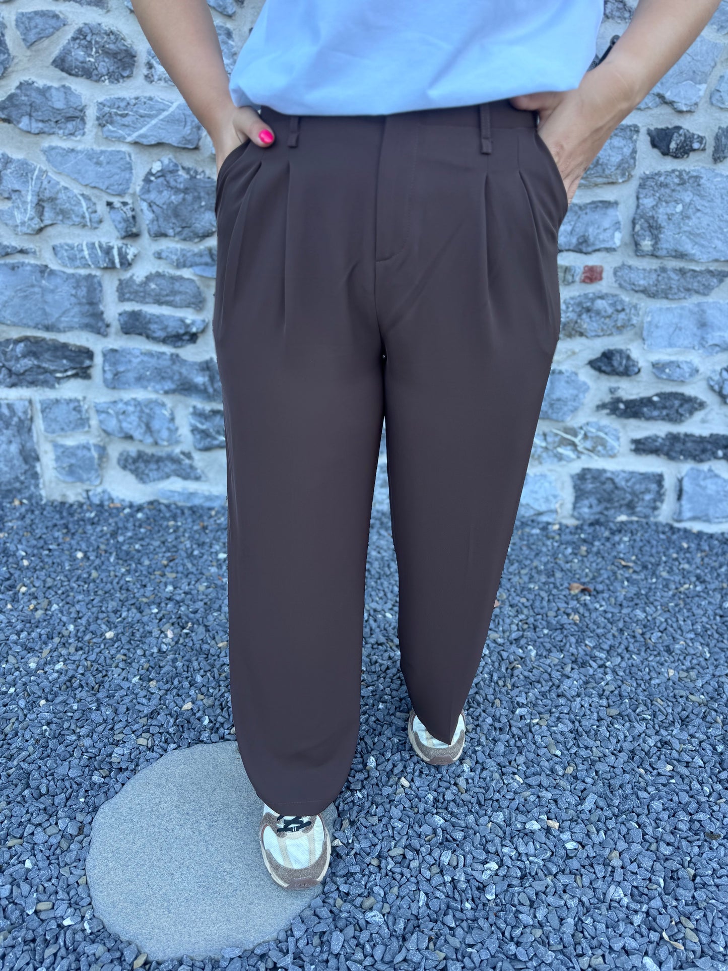 PANTALON KARL - CHOCOLAT