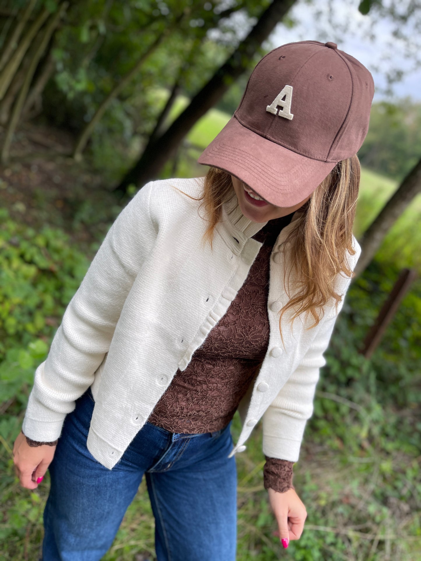 CASQUETTE JOY - Marron