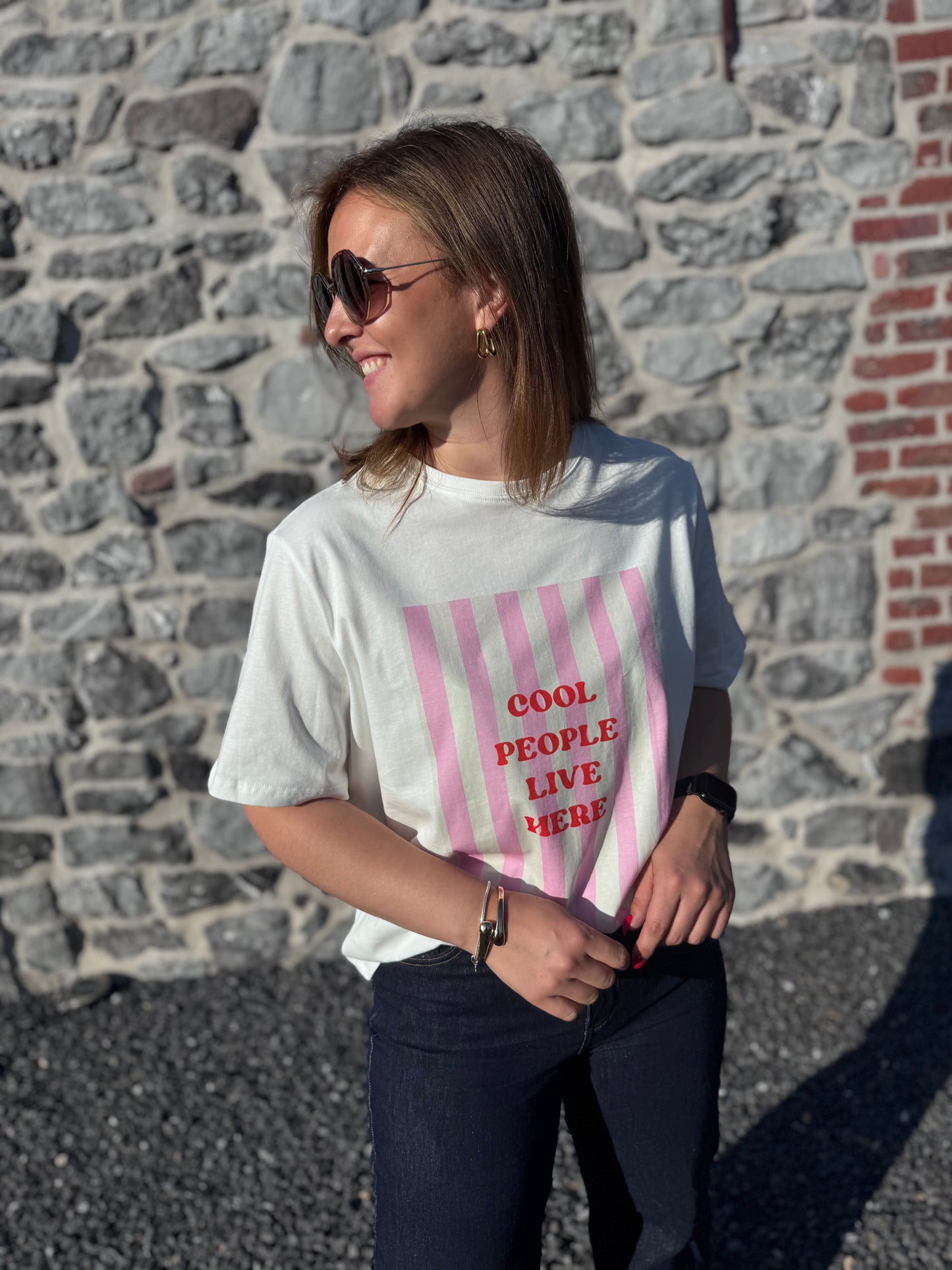 T-SHIRT PEOPLE - BLANC