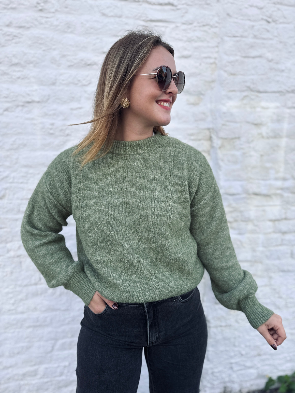 PULL CHLOÉ - Vert